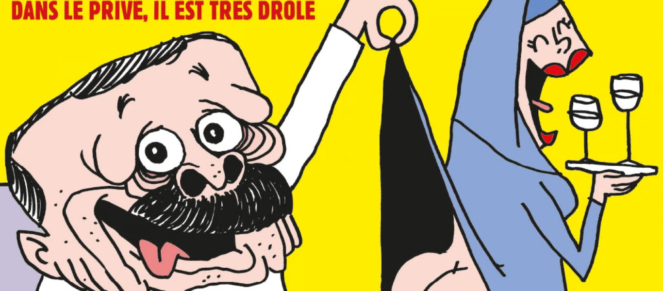 Διακωμωδεί ξανά τον Ρ.Τ.Ερντογάν το Charlie Hebdo: «Ωωω ο Προφήτης» (φώτο)
